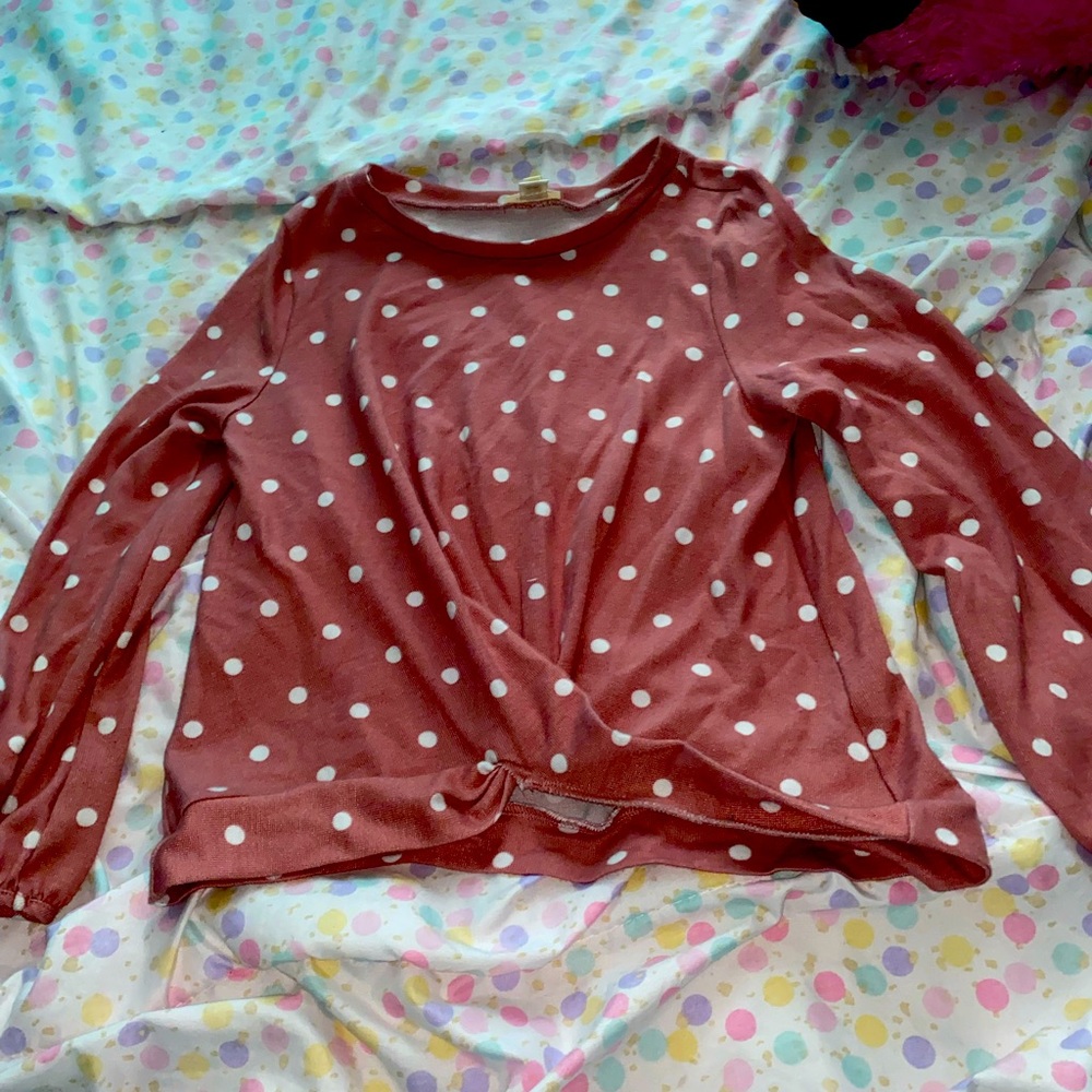 Casual pink shirt